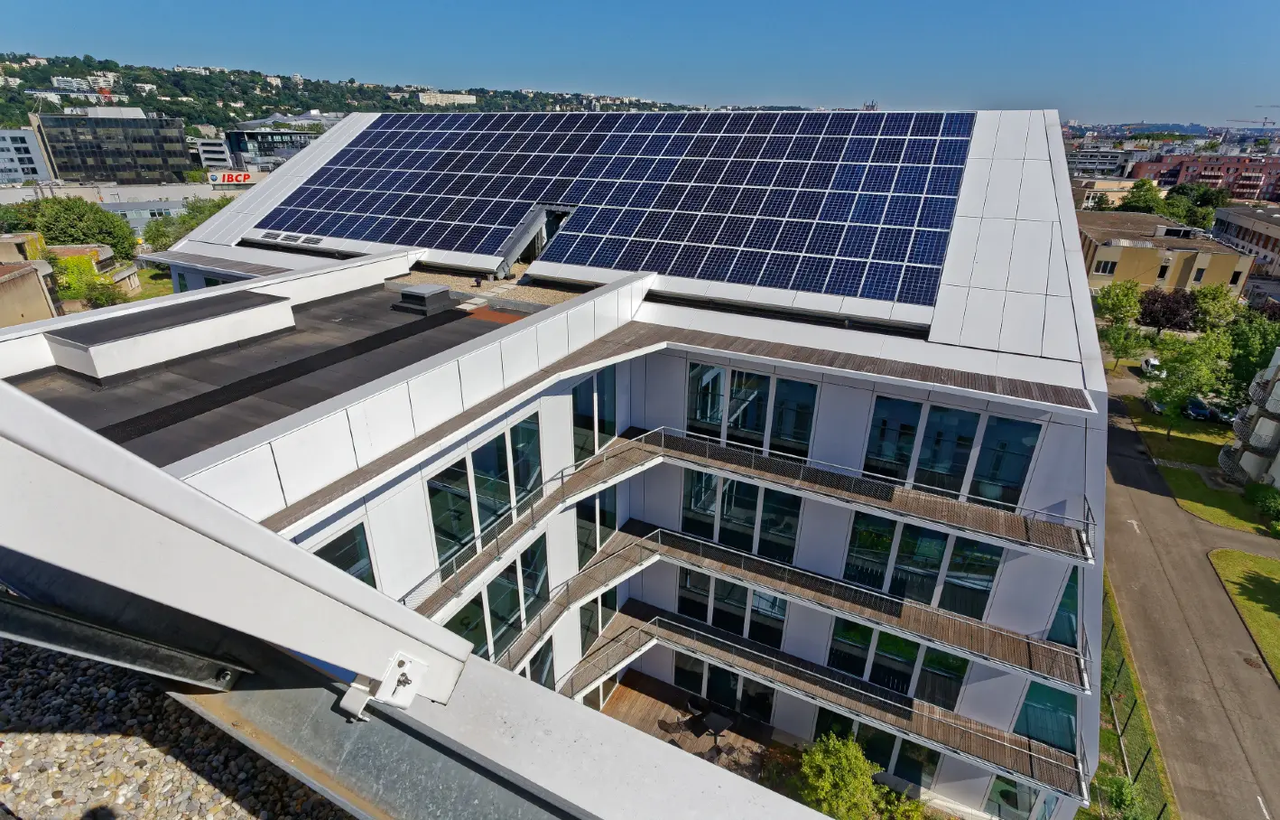 Centrale solaire sur le toit - EDF ENR